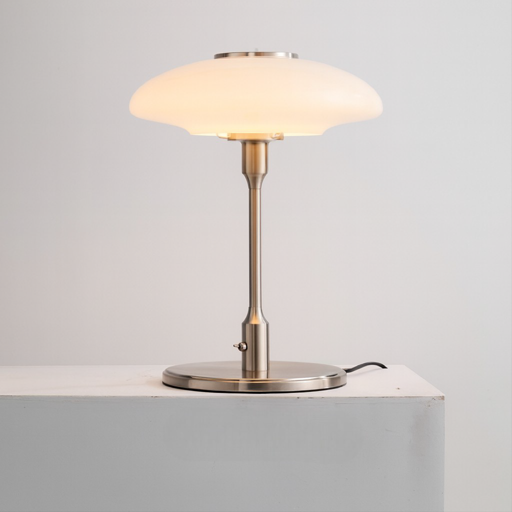 Modern Cone-Shaped Wooden Table Lamp