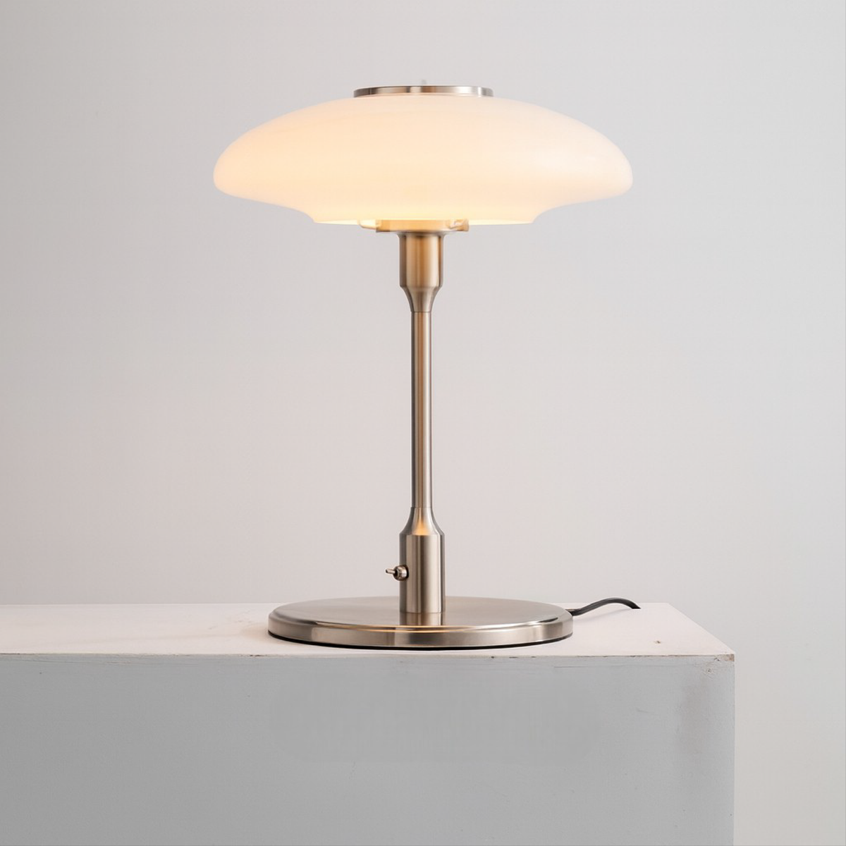 Modern Cone-Shaped Wooden Table Lamp