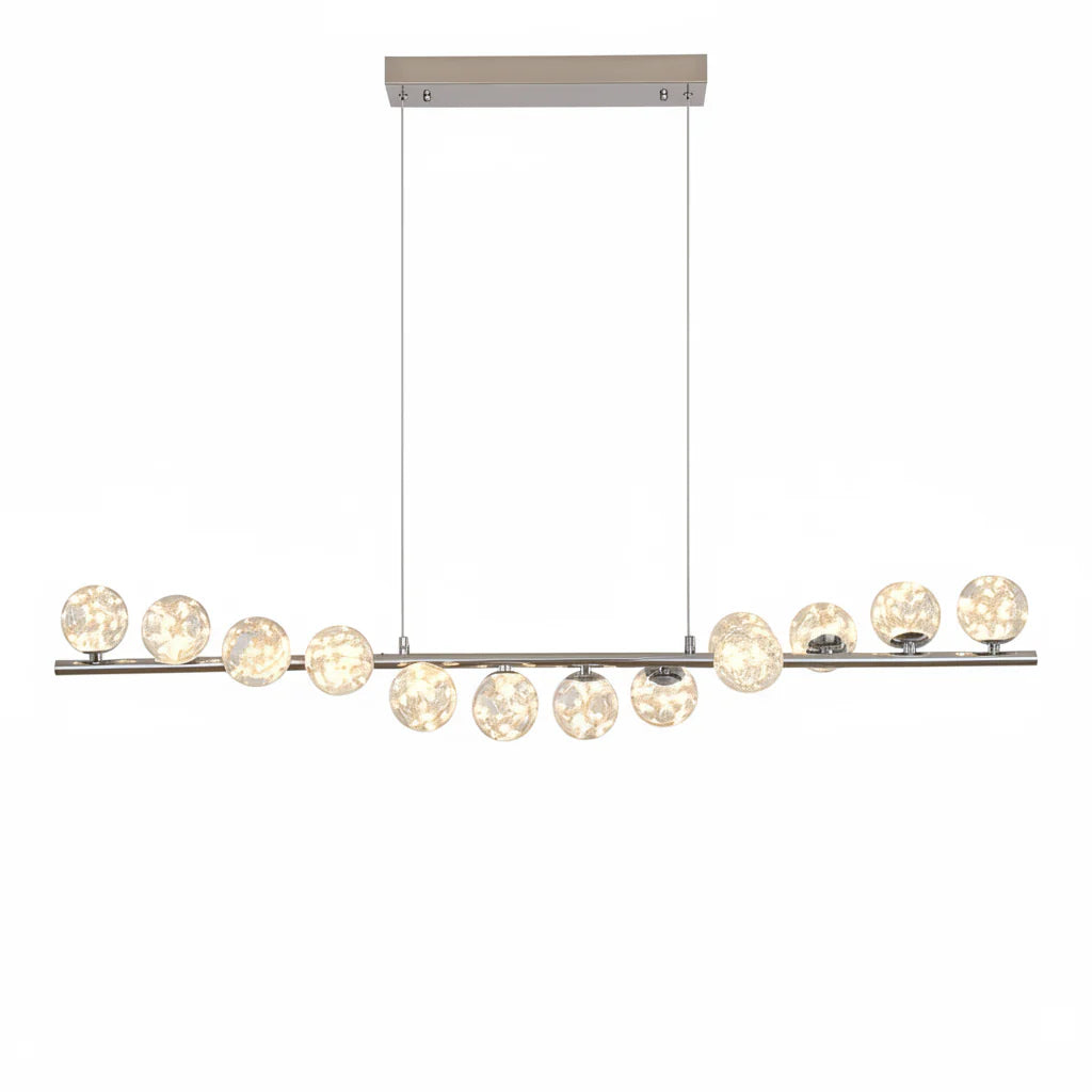 Sanu Long Globes Starry Chandelier | Celestre