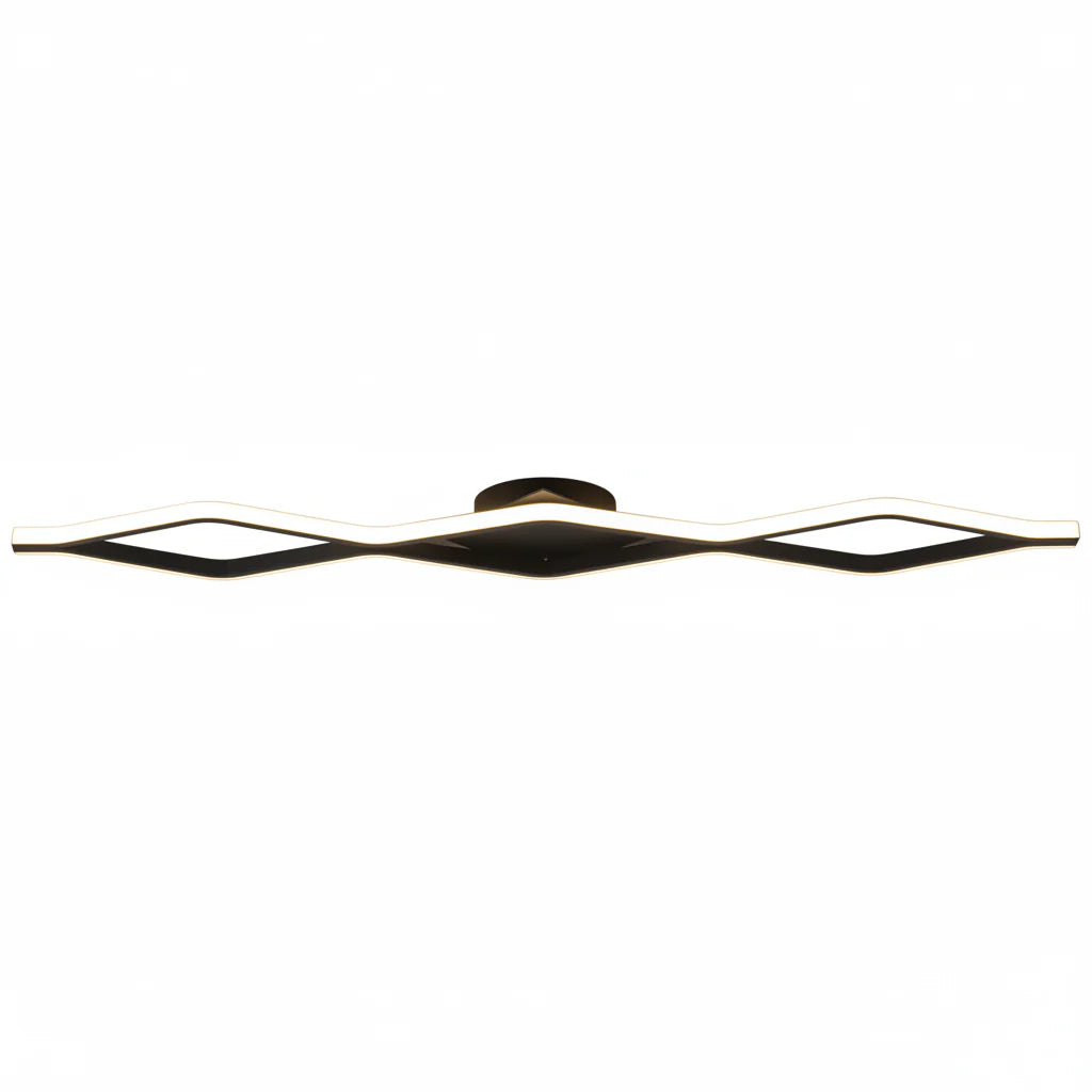 Saza Linear Wave Ceiling Light | Celestre