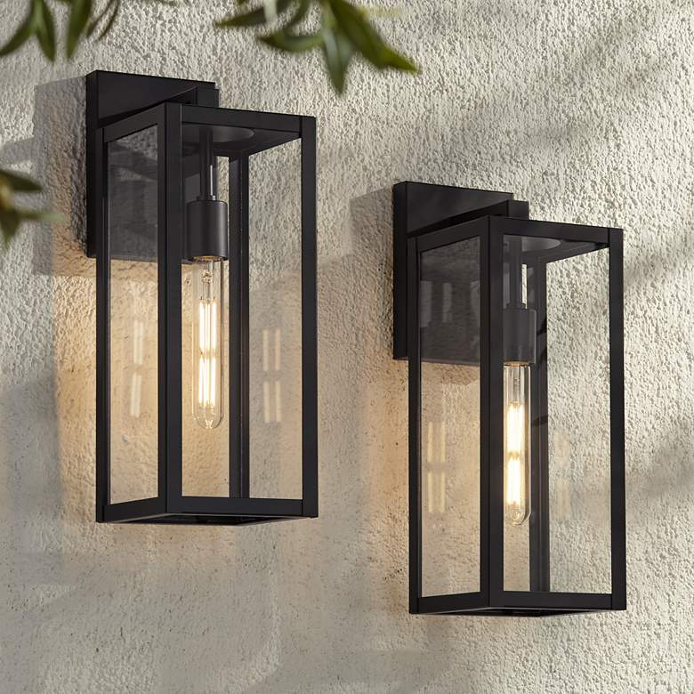 Modern Farmhouse Rectangular Wall Light