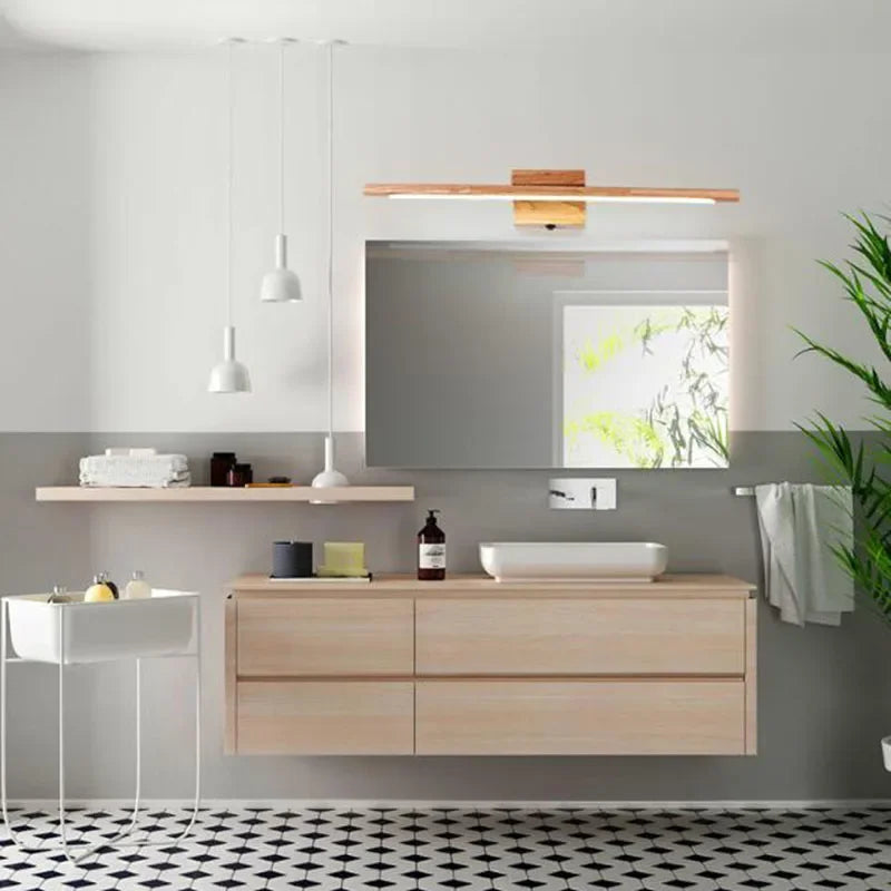 Applique Murale en Bois Linéaire pour Miroir | ORIS