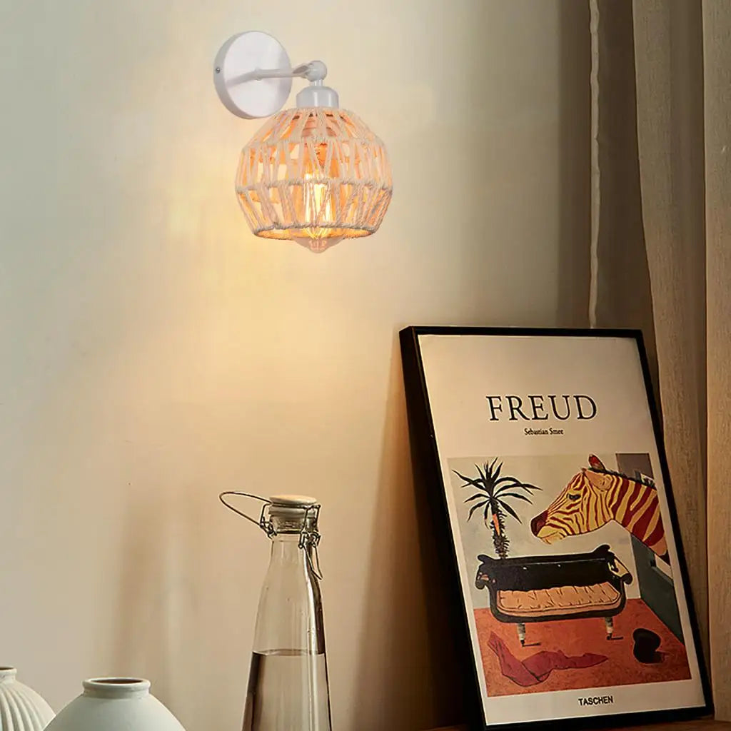 Applique Murale en Rotin Cage | REMA