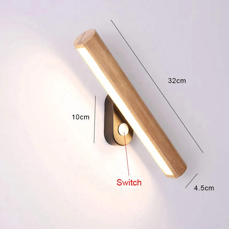 Applique Murale en Bois avec Socle Orientable | ORYON