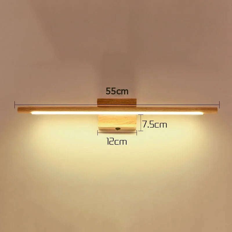 Applique Murale en Bois Linéaire pour Miroir | ORIS