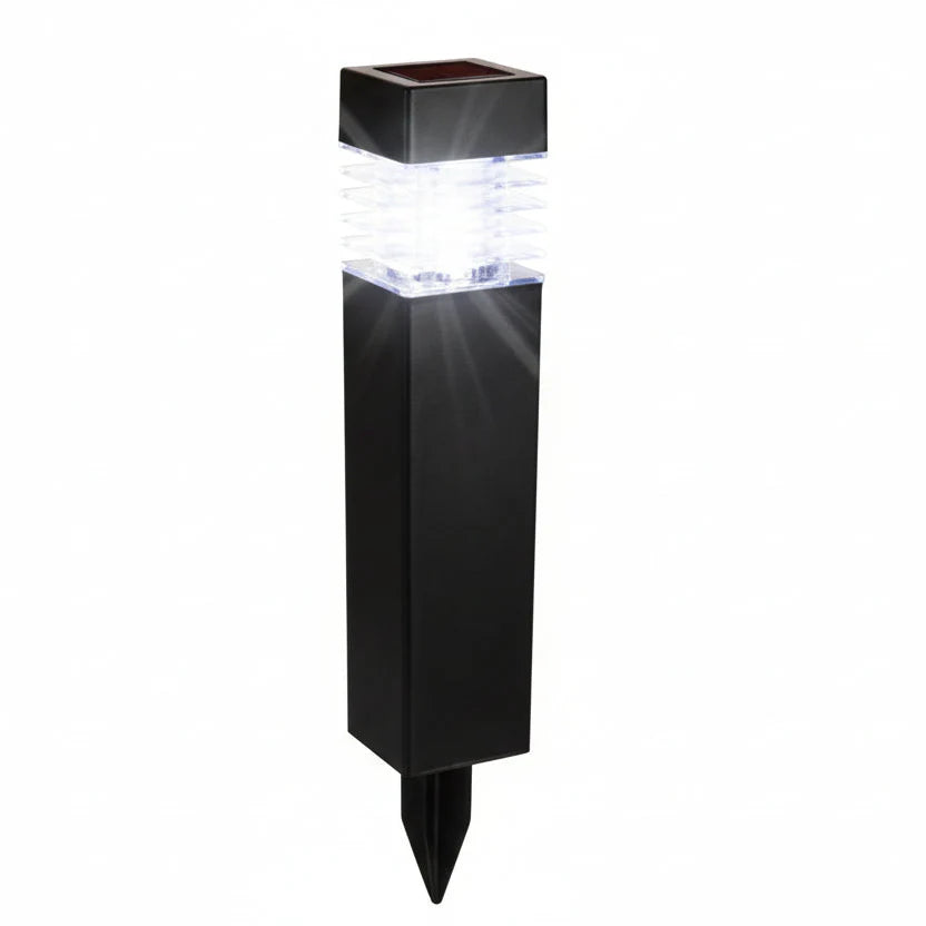 Lile Solar Louvered Bollard Light | Celestre