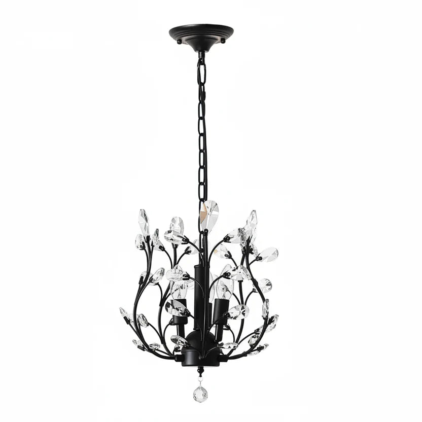 Nore Floral Crystal Branch Chandelier | Celestre