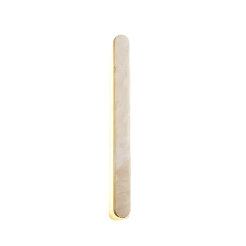 Sile Oblong Travertine Outdoor Wall Light | Celestre